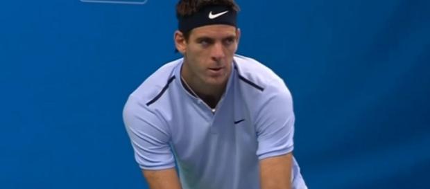 Del Potro in Stockholm 2017/ Photo: screenshot via Tennis TV channel on YouTube Del Potro in Stockholm 2017/ Photo: screenshot via Tennis TV channel on YouTube