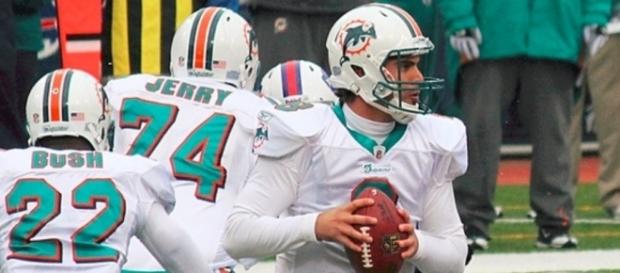 Matt Moore steps in for Miami Dolphins - Image credit - Coalman767 via Wikimedia Commons Matt Moore steps in for Miami Dolphins - Image credit - Coalman767 via Wikimedia Commons