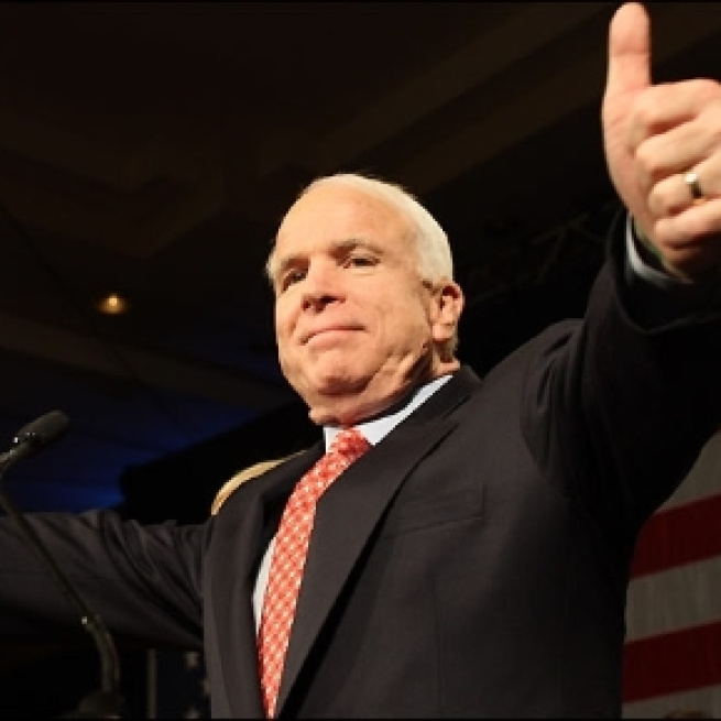 Senator McCain recently expressed his view on President Trump's divisive narrative and policies. [Credit: Pimkie/Flickr]