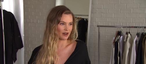 Behati Prinsloo talked about pregnancy cravings on social media. Image credit: AccessHollywood/YouTube