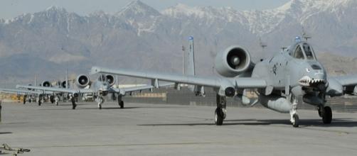 U.S. Air Force A-10 Thunderbolt II aircraft, Afghanistan (Image credit - David Dobrydney – Wikimedia Commons)