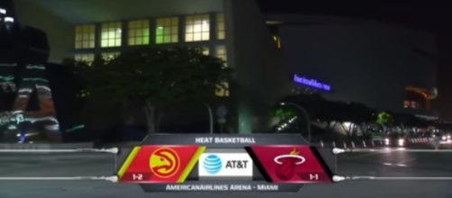 Atlanta Hawks vs Maimi Heat on October 23 at American Airlines Arena. [Image Credit: Ximo Pierto/YouTube]
