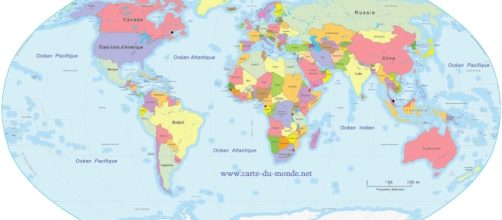 Carte du monde, les cartes du Monde, pays du monde - carte-du-monde.net
