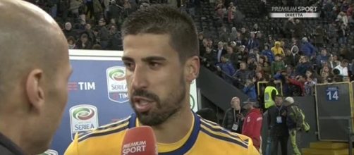 Sami Khedira, centrocampista della Juventus