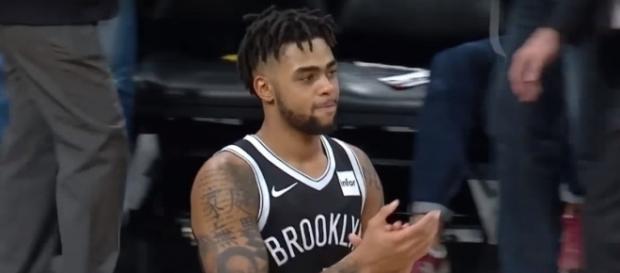 D'Angelo Russell had a double-double for the Nets in a win versus the Hawks -- Real GD's Latest Highlights via YouTube D'Angelo Russell had a double-double for the Nets in a win versus the Hawks -- Real GD's Latest Highlights via YouTube