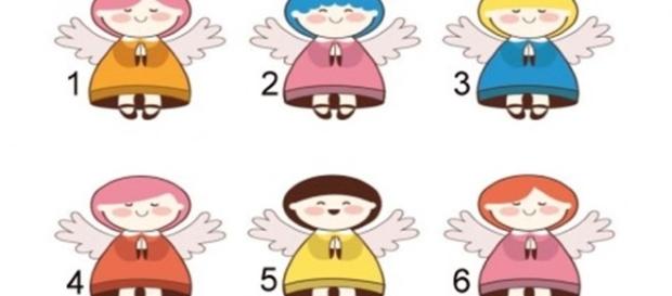 Leia a mensagem através do anjo escolhido Leia a mensagem através do anjo escolhido