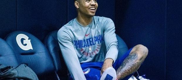 Markelle Fultz has been playing below par and may be possibly hiding another injury/ photo from @markellefultz/ Instagram Markelle Fultz has been playing below par and may be possibly hiding another injury/ photo from @markellefultz/ Instagram