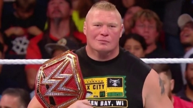 Universal Champion Brock Lesnar (Foto WWE Account ufficiale)