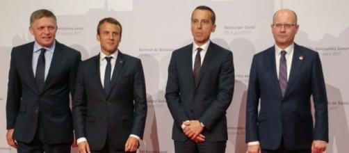 En Europe de l'Est, Emmanuel Macron trouve plusieurs soutiens sur ... - lopinion.fr