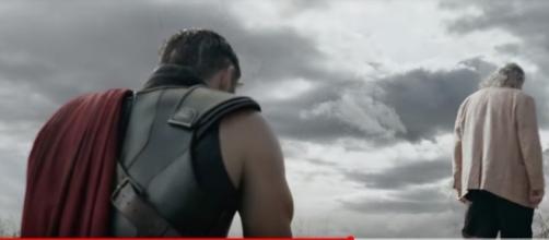 Thor reunites with his father Odin in the latest TV spot for "Thor: Ragnarok." [Image Credit:Marvel Entertainment/YouTube]