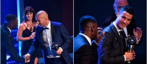 Prix FIFA: Zinedine Zidane et Cristiano Ronaldo à l'honneur