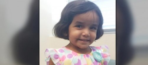 The remains of Sherin Mathews have likely been found, while his father is again in jail. [Image via Richardson Police Department]