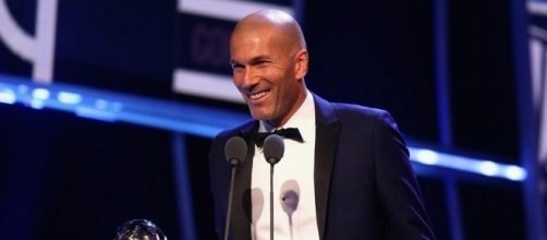 Zinedine Zidane entraîneur de l'année 2017