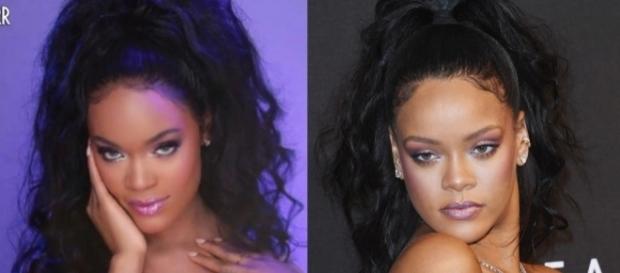 Andele Lara Rihanna Look-Alike For Fenty Beauty | POPSUGAR Beauty - popsugar.com Andele Lara Rihanna Look-Alike For Fenty Beauty | POPSUGAR Beauty - popsugar.com