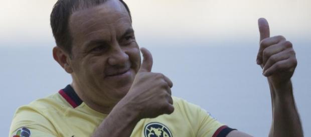 Cuauhtémoc Blanco en su último juego con las Águilas Cuauhtémoc Blanco en su último juego con las Águilas