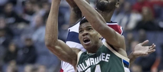 Giannis Antetokounmpo | Image via Keith Allison/Flickr Giannis Antetokounmpo | Image via Keith Allison/Flickr