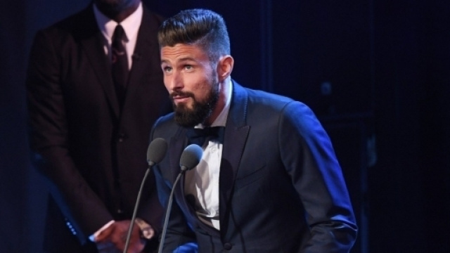 Olivier Giroud laur&eacute;at du plus beau but de l'ann&eacute;e 2017