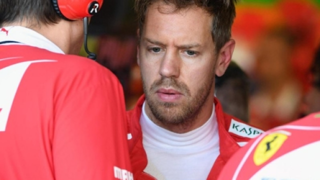 Vettel impegnato nella lotta al mondiale