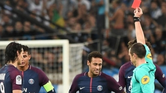Neymar expulsé pour son premier OM-PSG - leparisien