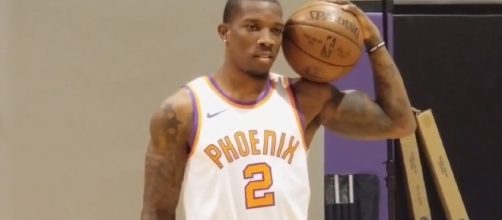 Eric Bledsoe is on the trading block and the Nuggets emerge as a top suitor – [image credit: Suns media/Youtube]