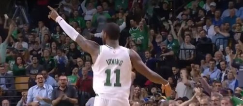 Kyrie Irving had 20 points in the Celtics win. [Image via NBA/Youtube]