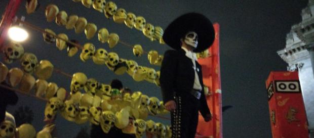 Día de Muertos en el centro de la ciudad de México. Día de Muertos en el centro de la ciudad de México.