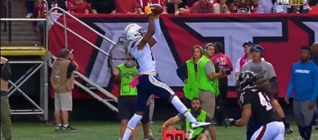 Dontrelle Inman makes a catch in 2016 - image - Jake Gavurnik / Youtube Dontrelle Inman makes a catch in 2016 - image - Jake Gavurnik / Youtube