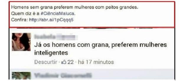 Ela acabou tendo uma resposta espetacular Ela acabou tendo uma resposta espetacular