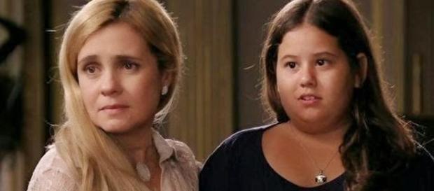 Ela mudou completamente ( Reprodução - Rede Globo ) Ela mudou completamente ( Reprodução - Rede Globo )