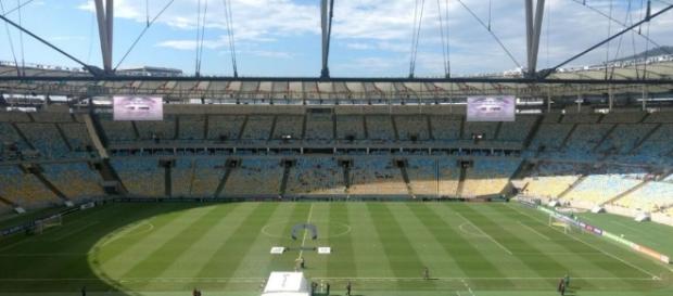 Fluminense x Flamengo: clássico não deverá lotar na quarta (Foto: Globo.com) Fluminense x Flamengo: clássico não deverá lotar na quarta (Foto: Globo.com)