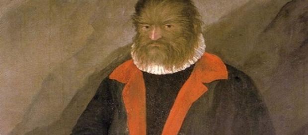 Petrus Gonsalvus, el "Hombre lobo canario" Petrus Gonsalvus, el "Hombre lobo canario"
