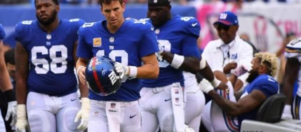 Who is the source of the Giants' woes? - CBS Sports/YouTube Who is the source of the Giants' woes? - CBS Sports/YouTube