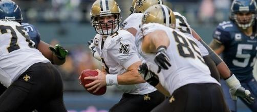 Drew Brees of the New Orleans Saints (Image Credit: Kelly Bailey/Flickr)