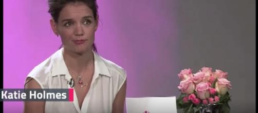 Katie Holmes shares the reason behind her new pixie haircut. Image credit: Wochit entertainment/YouTube