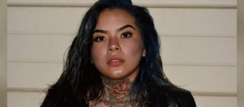 A gang member is the latest hot felon after her mugshot went viral on Facebook [Image courtesy Fresno Police Department]
