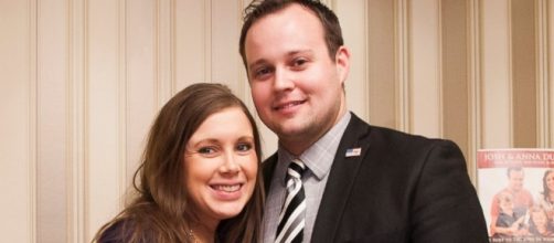 Anna Duggar with her husband Josh Duggar from social network.