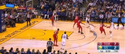 NBA: Warriors survive against Raptors, Heat lose at home to Spurs Image Credit: Ximo Pierto./Youtube
