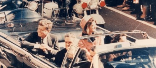 John F. Kennedy on the fateful day -- photo from Baylor Education via Wikimedia Commons