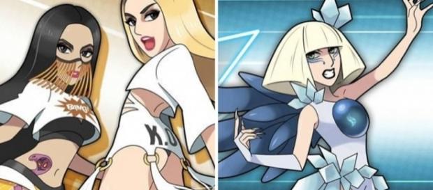 Anitta, Pabllo Vittar e Lady Gaga em versão treinadoras Pokémon (Foto: Reprodução/Instagram) Anitta, Pabllo Vittar e Lady Gaga em versão treinadoras Pokémon (Foto: Reprodução/Instagram)