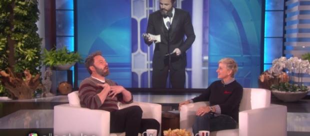 Ben Affleck went on a house hunting with Lindsay Shookus in LA. Image Credit: EllenShow/YouTube Ben Affleck went on a house hunting with Lindsay Shookus in LA. Image Credit: EllenShow/YouTube