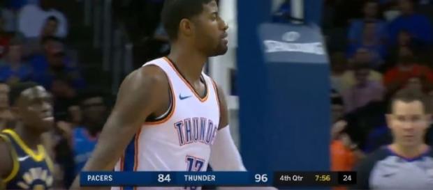Paul George's first game against his former team, Pacers. Image Credit: Chris Smoove/YouTube Paul George's first game against his former team, Pacers. Image Credit: Chris Smoove/YouTube