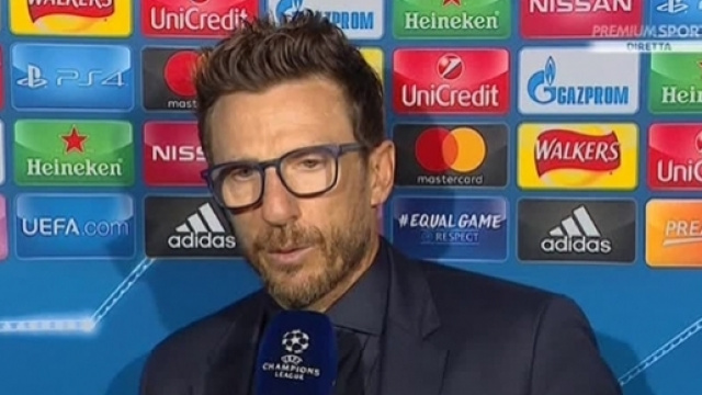 Eusebio Di Francesco, allenatore della Roma