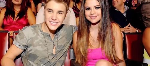 Justin Bieber and Selena Gomez. [Image via AwesomenessTV/YouTube screencap]