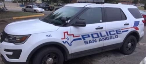 San Angelo Police Department cruiser. (Image from The Battousai/YouTube screencap)