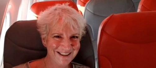 A Scottish woman had a plane all to herself on a flight to Greece [Image credit: Sky News/YouTube]