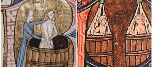 Baños en la Edad Media, el baño era un hábito muy poco común