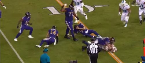 Kiko Alonso DIRTY Hit On Joe Flacco | Dolphins vs. Ravens | NFL Image credit Highlight Heave | YouTube