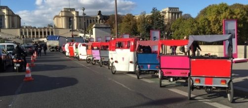 Paris: la police s'en prend aux tricycles touristiques ©Préfecture de Police