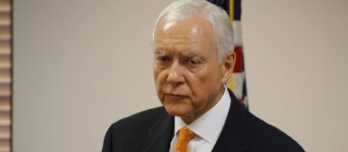 Sen. Orrin Hatch (R-UTAH) speaking at the third annual Orrin Hatch Economic Forum, 2011 / [Image credit: Michael Jolley/Flickr]