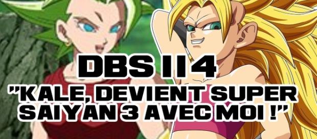 DBS 114 : "Kale, devient Super Saiyan 3 avec moi !" DBS 114 : "Kale, devient Super Saiyan 3 avec moi !"